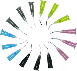 Pre bent needle tips 100/pk MARK3