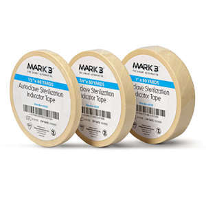 Sterilization Indicator Tape 60 Yards (Steam process) - MARK3