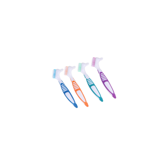 CHEETA Denture Brush, Assorted Colours